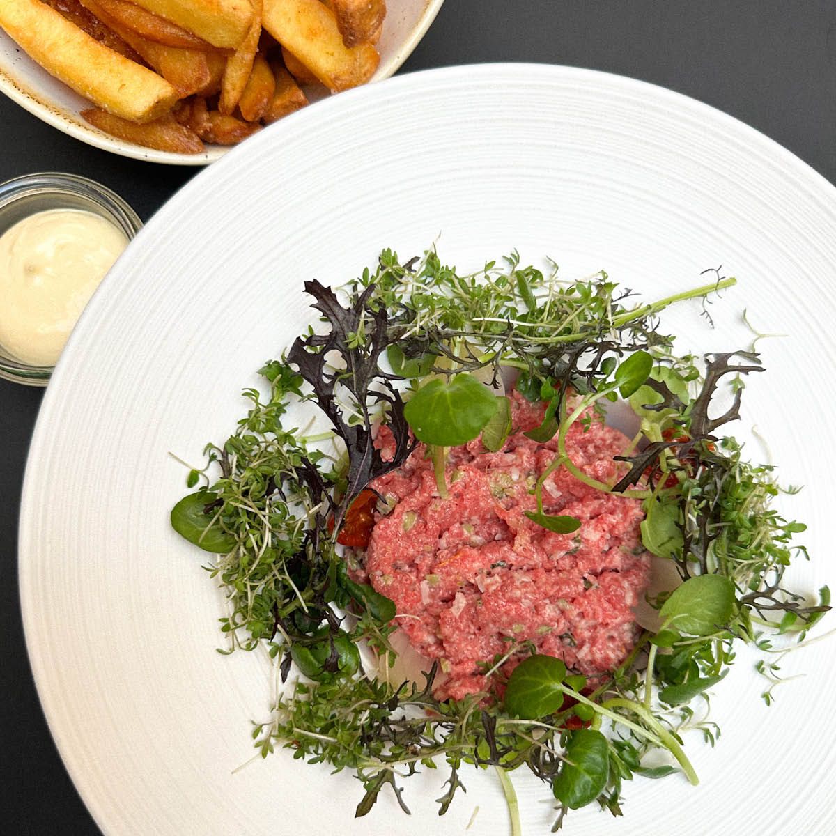 RØRT TATAR & POMMES FRITES